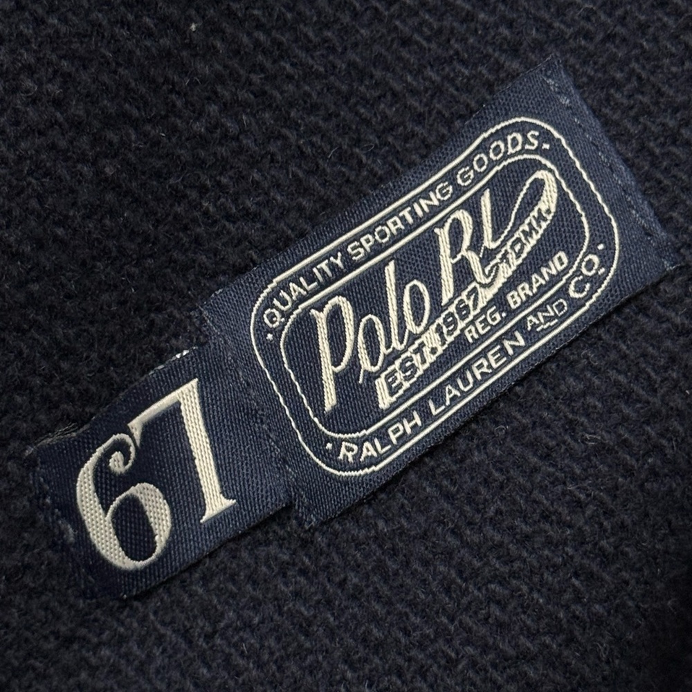 Ralph Lauren paratrooper varsity jacket 5th falcons 067 usrl leather wool - Picture 13 of 13